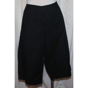 Women's George Woman Black Stretch Khaki Mid-Rise Chino Shorts Plus Size 18W